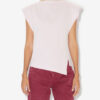 Camiseta asimétrica acolchada Sebani Camiseta asimétrica acolchada Sebani
