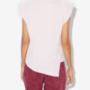 Camiseta asimétrica acolchada Sebani Camiseta asimétrica acolchada Sebani