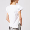 Camiseta asimétrica acolchada Sebani Camiseta asimétrica acolchada Sebani