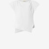 Camiseta asimétrica acolchada Sebani Camiseta asimétrica acolchada Sebani