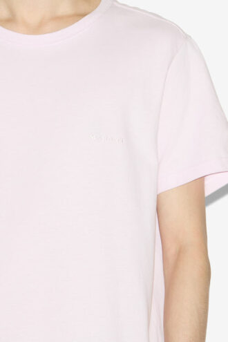 Camiseta de algodón lisa de manga corta Zafferh