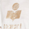 Camiseta de lino con logotipo Koldi