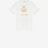 Camiseta de lino liso con logotipo de Zewel