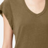 Camiseta de manga corta de lino Zankou