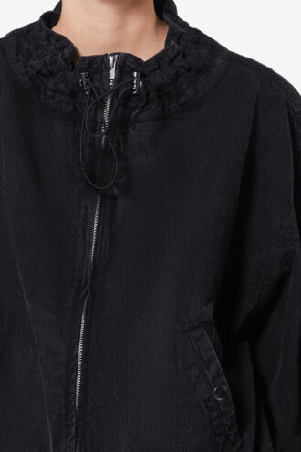 Chaqueta corta de cambray Plume