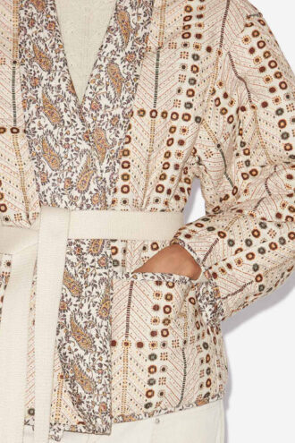 Chaqueta de algodón estampada Chancel