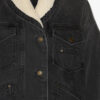 Chaqueta de denim y pelo sintético Pimia Chaqueta de denim y pelo sintético Pimia