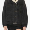 Chaqueta de denim y pelo sintético Pimia Chaqueta de denim y pelo sintético Pimia