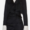 Chaqueta de traje a rayas Nelvia