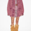Chaqueta estilo workwear Joanna en denim liso