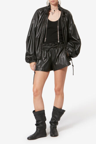 Chaqueta Neela en piel sintética fina y flexible