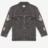 Chaqueta vaquera bordada Manona