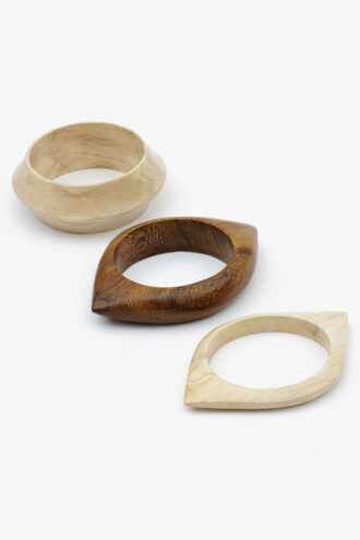 Conjunto de pulseras Wood Eye