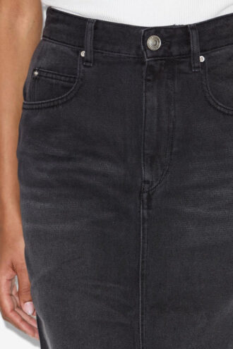 Falda midi de denim fino Tilauria