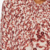 Gaetane Top de jersey estampado con drapeado