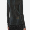 Jadia Lurex Top con cuello alto