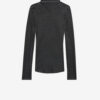Jadia Lurex Top con cuello alto