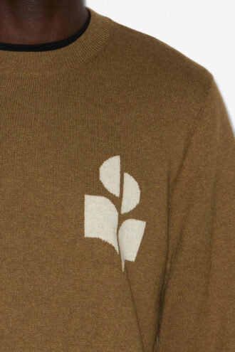 Jersey de algodón y lana con logotipo de Evans