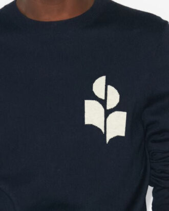 Jersey de algodón y lana con logotipo de Evans