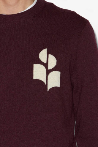 Jersey de algodón y lana con logotipo de Evans