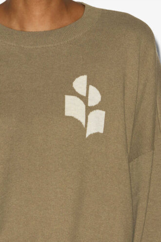 Jersey de algodón y lana con logotipo de Marisans