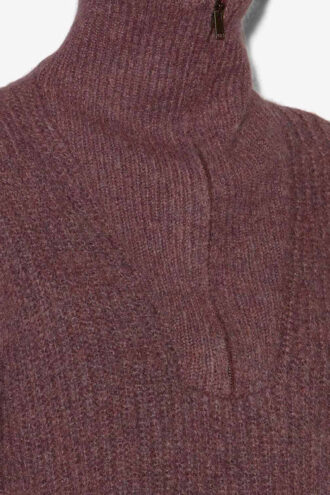Jersey de cuello con cremallera Danita