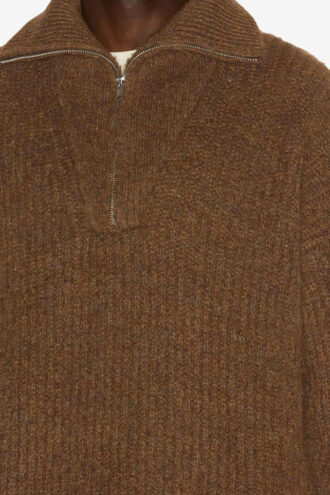 Jersey de cuello con cremallera Dinan