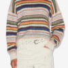Jersey de mohair cepillado a rayas Drussell