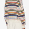 Jersey de mohair cepillado a rayas Drussell