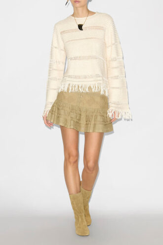 Jersey de punto macramé Azilis