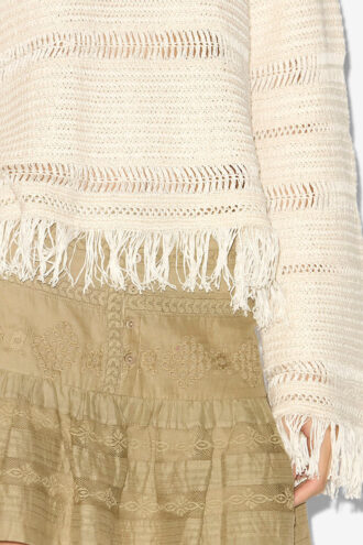 Jersey de punto macramé Azilis