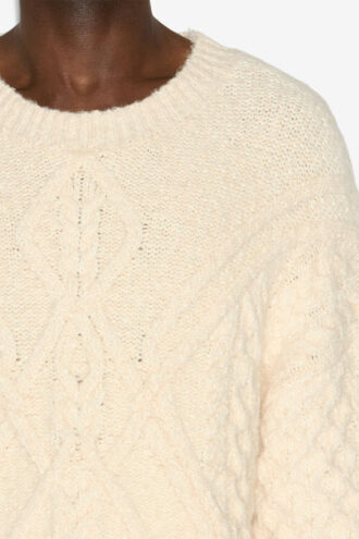 Jersey de punto trenzado Harold