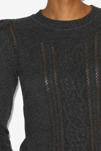 Jersey de punto trenzado Kelia