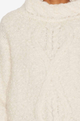 Jersey de punto trenzado Romane