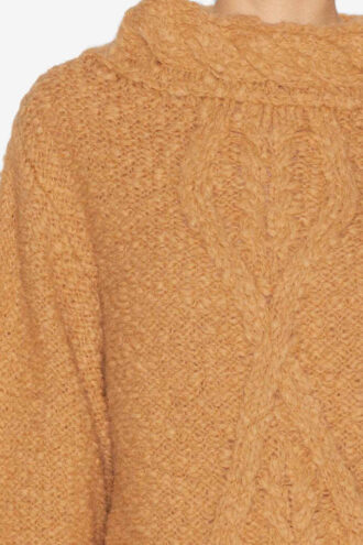 Jersey de punto trenzado Romane