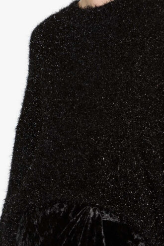 Jersey holgado Sayers de punto texturizado