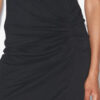 Lexia Vestido camiseta midi liso de algodón