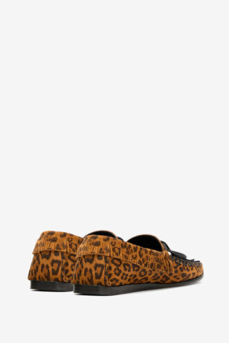 Mocasines Fitza de piel estampada
