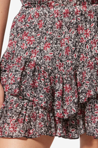 Pantalones cortos de voile de algodón orgánico estampados Jocadia