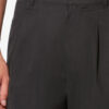 Pantalones de algodón con pliegues y corte holgado Yostin