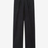 Pantalones de algodón con pliegues y corte holgado Yostin