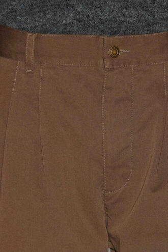Pantalones de sarga de algodón Kostin