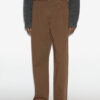 Pantalones de sarga de algodón Kostin