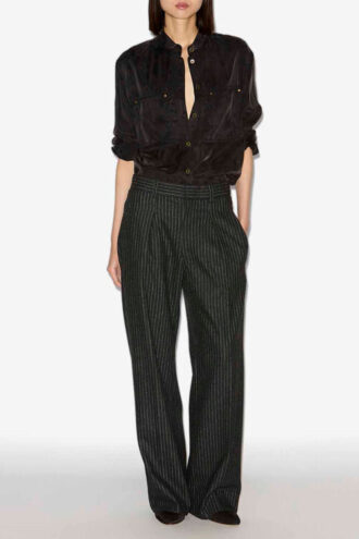 Pantalones de traje de lana Lisetta