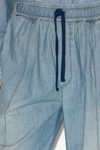 Pantalones fluidos de cambray Catalia