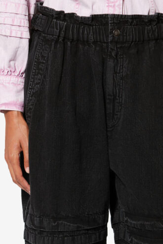 Pantalones Mellya de cambray descolorido