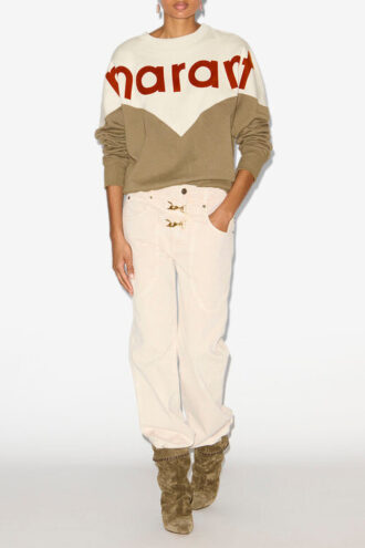 Pantalones vaqueros de talle alto Brinley
