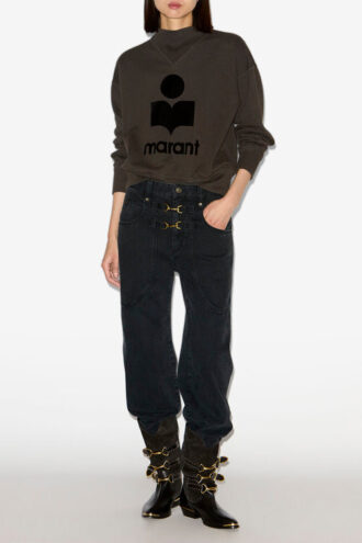 Pantalones vaqueros de talle alto Brinley