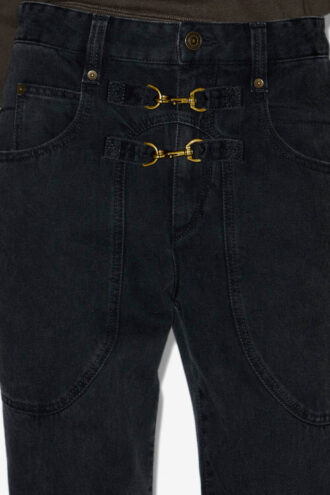 Pantalones vaqueros de talle alto Brinley