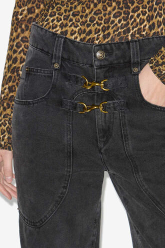 Pantalones vaqueros de talle alto Brinley